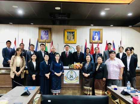 การศึกษาดูงานจากประเทศสาธารณประชาธิปไตยประชาชนลาว ศูนย์การศึกษาต่อเนื่องของแพทย์ แพทยสภา